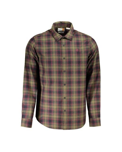Timberland Brown Casual Shirts for men