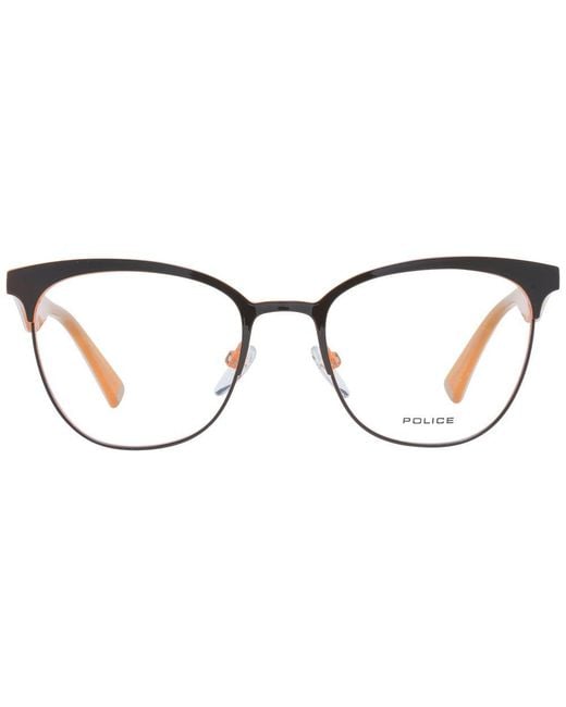 Police Metallic Plastic Glasses (Frames)