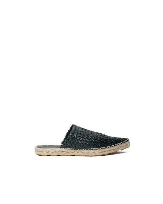 Bottega Veneta Blue Green Leather Espadrilles for men
