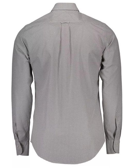 Gant Gray Cotton Shirt for men
