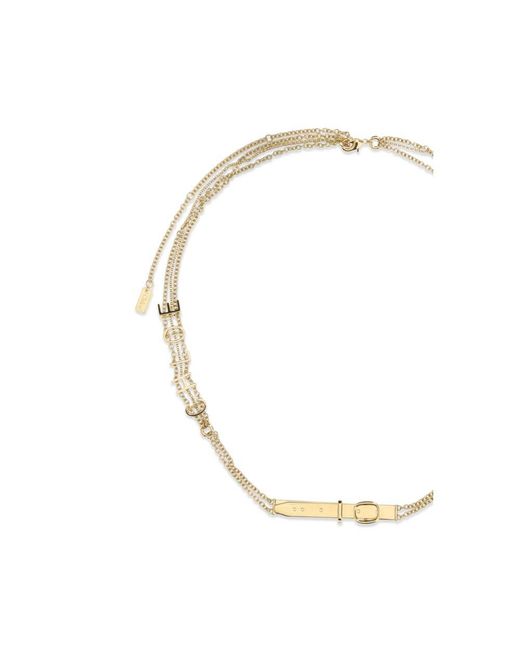 Chloé Metallic Gold Brass Regular Belt