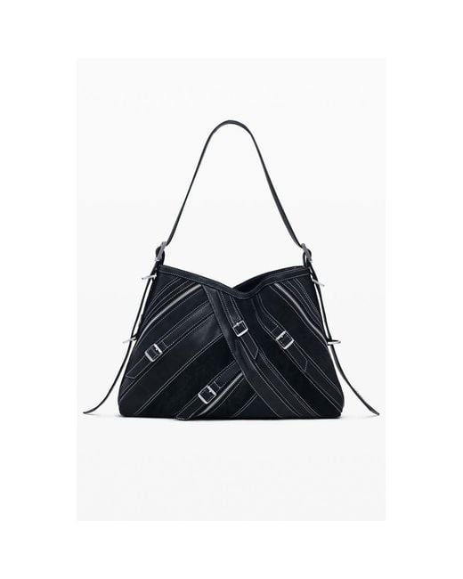 Desigual Black Nero Polyurethane Shoulder Bag
