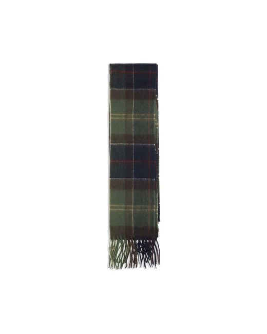 Barbour Black Bicolor Wool Oves Aries Scarf