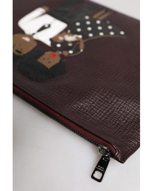 Dolce & Gabbana Black Clutches