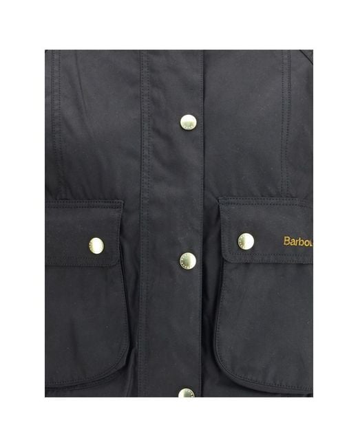 Barbour Black Cotton Full