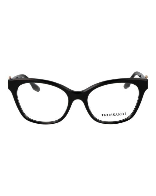 Trussardi Black Acetate Glasses (frames)