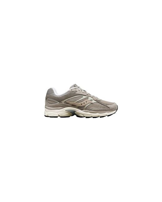 Saucony Multicolor Gray Synthetic Athletic Sneakers for men