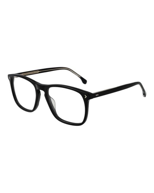 Lozza Black Cellulose Acetate Glasses (frames) for men