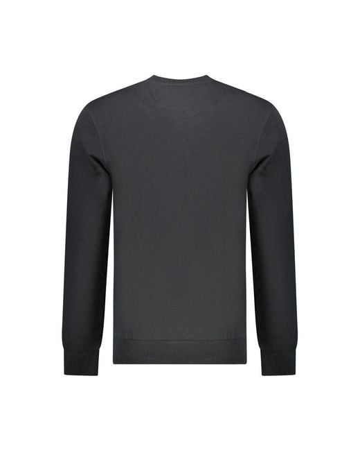 North Sails Black Cotton Sweatshirt for men