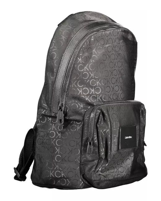 Calvin Klein Gray Polyester Backpack for men