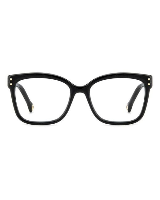 Carolina Herrera Black Acetate Glasses (frames)