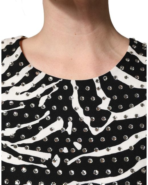Dolce & Gabbana Black Short Dresses