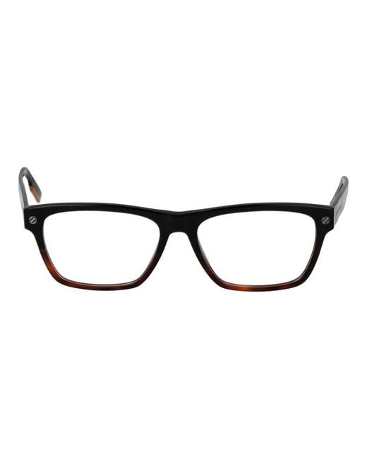 Zegna Black Acetate Glasses (Frames) for men
