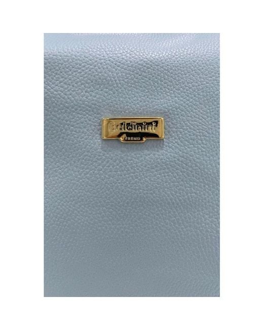 Baldinini Blue Leather Bag