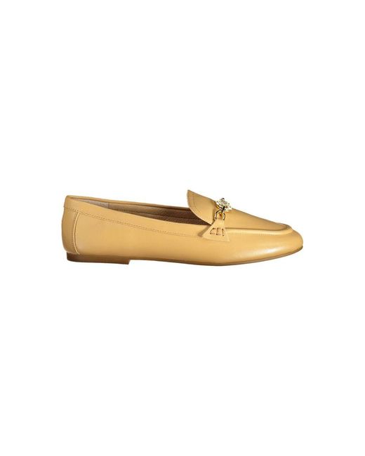 Ralph Lauren Natural Beige Leather S Classic Shoe for men