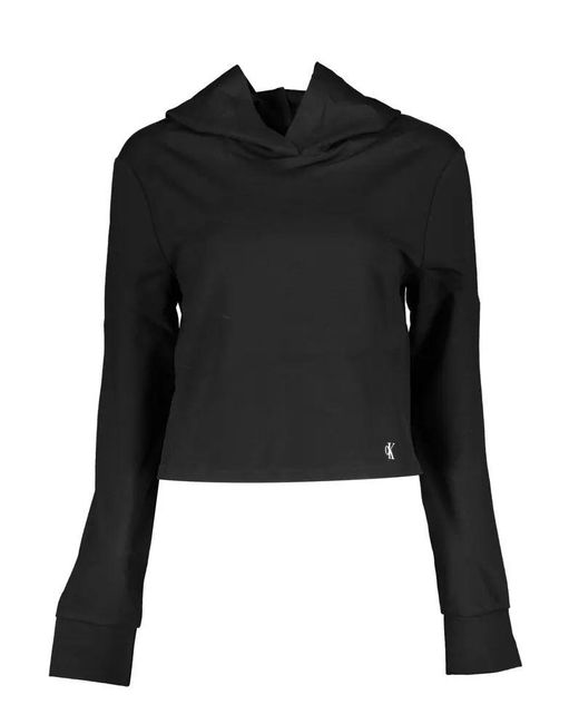 Calvin Klein Black Elastane Sweater
