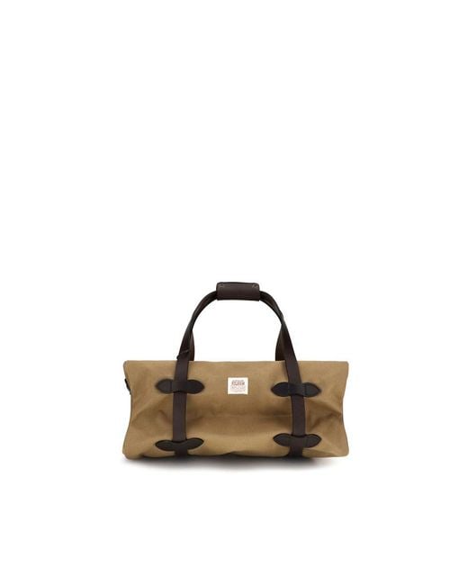 Filson Brown Beige Cotton Luggage And Travel for men