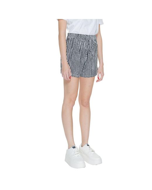 ONLY Blue Viscose Short