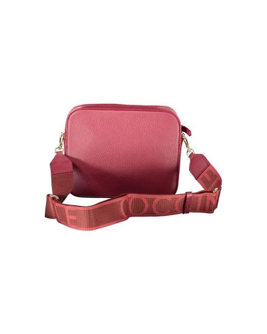 Coccinelle Red Leather Handbag