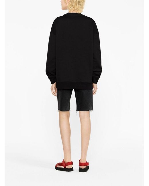 Stella McCartney Black Rhinestone