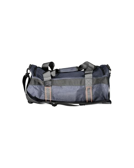 North Sails Blue Blu Polyester Men Duffle Bag for men