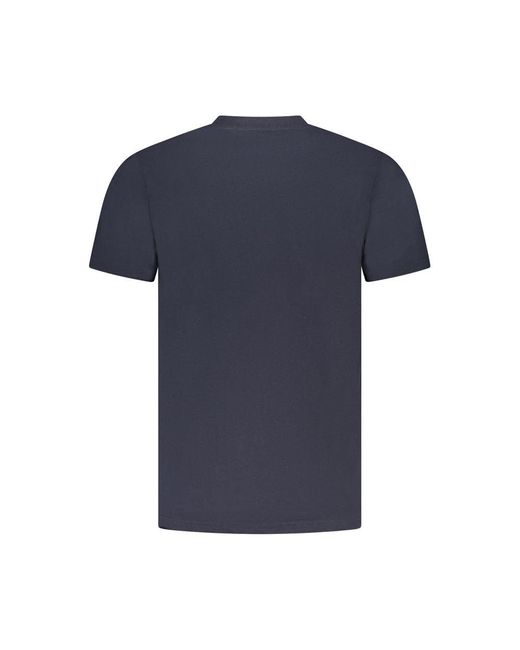 Roberto Cavalli Blue Cotton T-Shirt for men