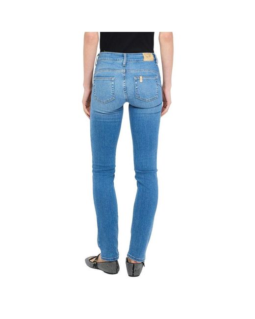 Liu Jo Light Blue Cotton Skinny Jeans
