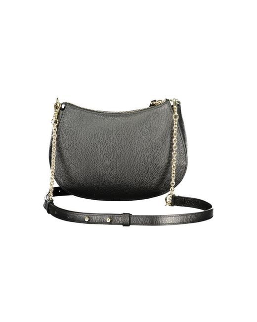 Coccinelle Gray Leather Handbag