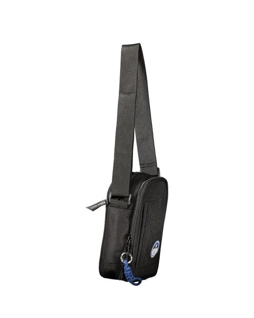 North Sails Black Polyester Men's Shoulder Bag for men