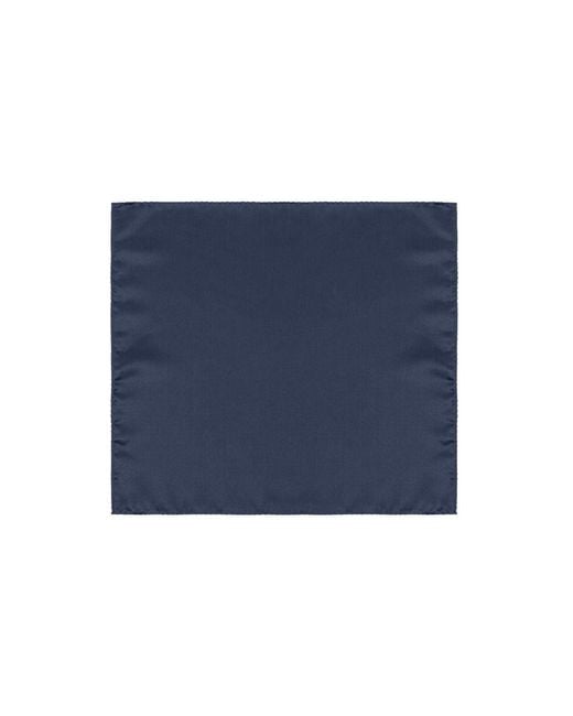 Dolce & Gabbana Blue Silk Pocket Square for men