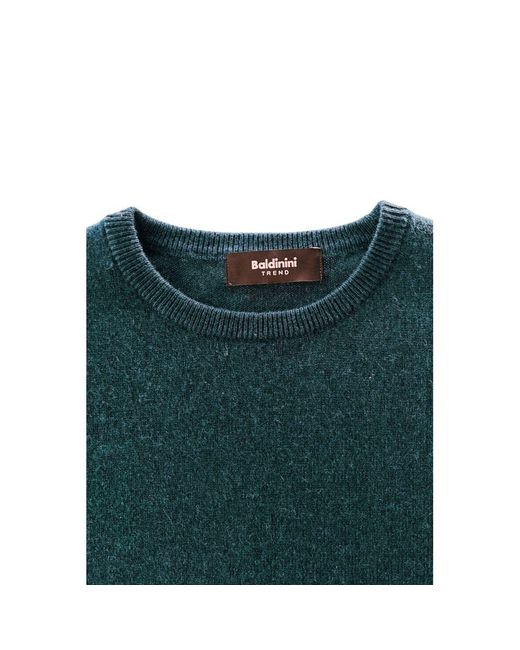 Baldinini Green Cashmere Sweater for men