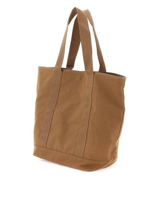 Carhartt Brown Dearborn Tote Bag for men