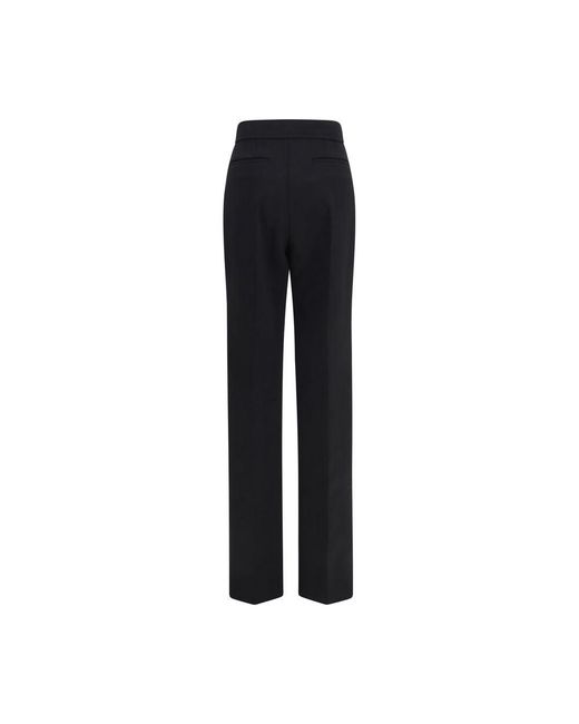 Valentino Garavani Black Wool Oves Aries Flared Pants