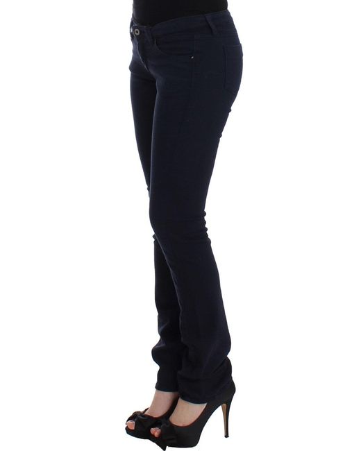 CoSTUME NATIONAL Straight Leg Jeans Blue Sig12462