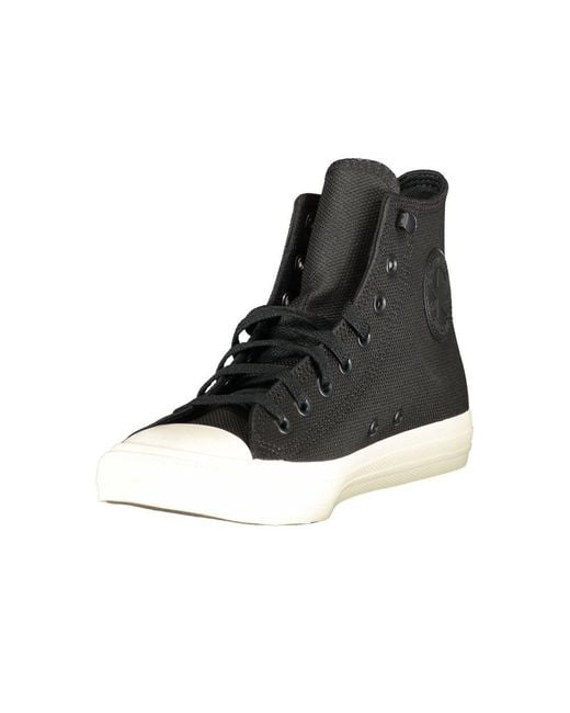Converse Black Nero Leather Unisex Sneaker