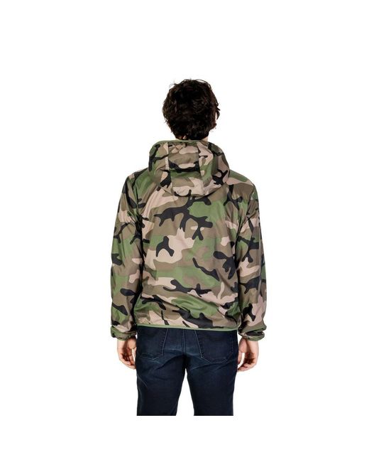 U.S. POLO ASSN. Green U. S. Polo Assn. Polyamide Jacket for men
