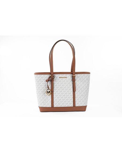 Michael kors small jet set tote best sale