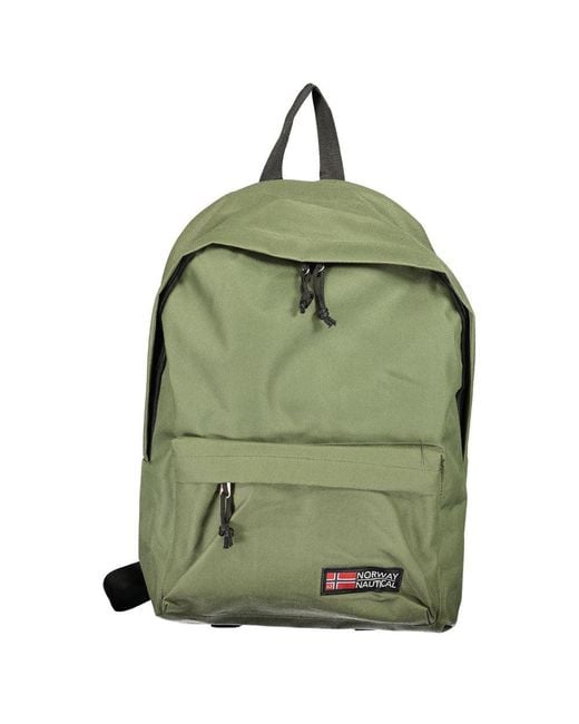 Norway 1963 Green Polyester Men's Backpack for men