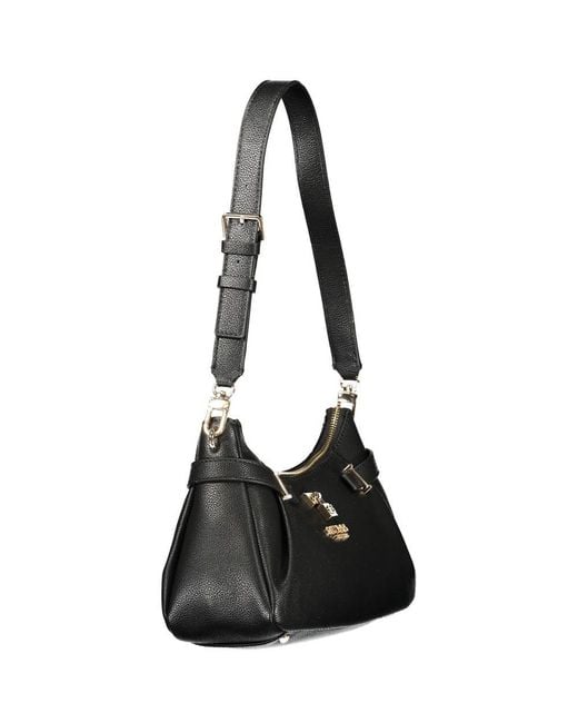 Guess Black Polyurethane Handbag