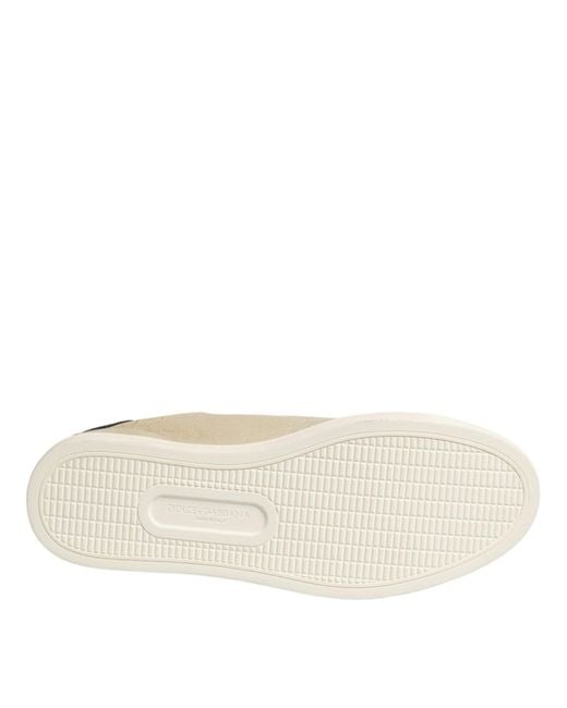 Dolce & Gabbana Natural Sneakers for men