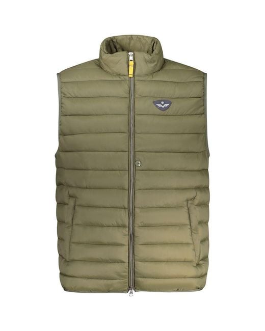 Armata Di Mare Green Polyamide Jacket for men