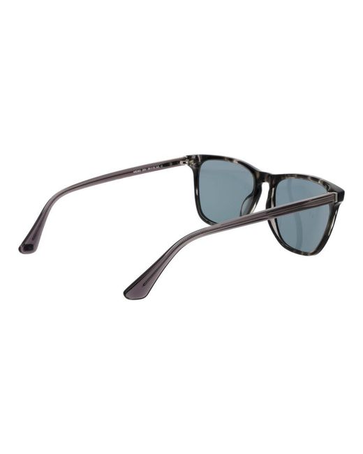 Web Gray Black Acetate Sunglasses for men