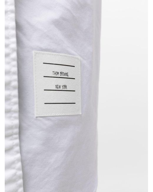 Thom Browne White Logo