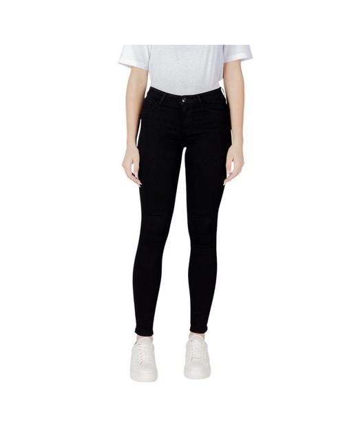 ARMANI EXCHANGE Black Cotton Skinny Jean