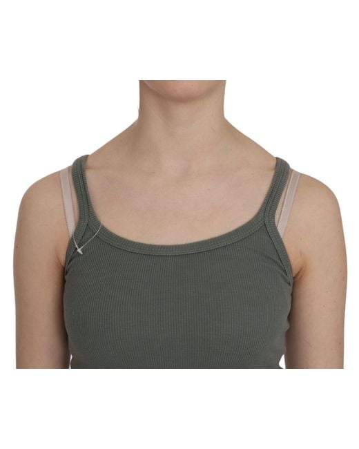 Pink Memories Black Spaghetti Strap Slim Fit Casual Tank Top Blouse