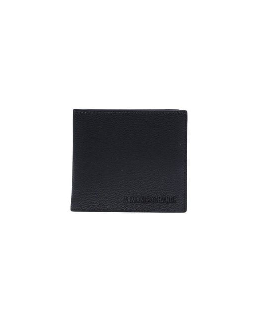 ARMANI EXCHANGE Black Polyester Wallet for men