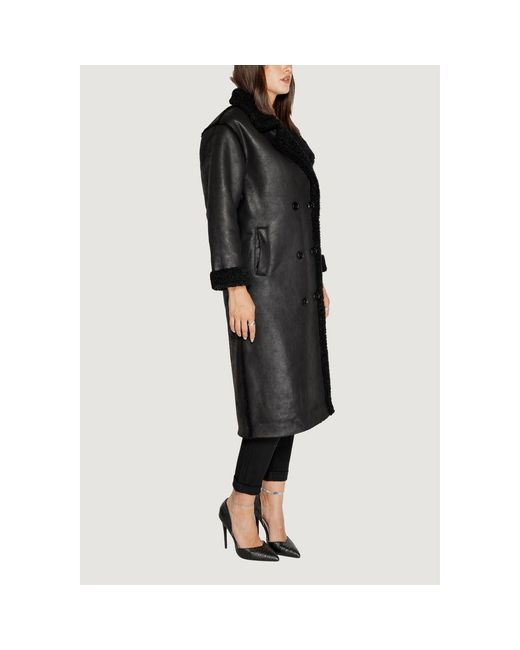 CLERÉ Black Polyester Coat