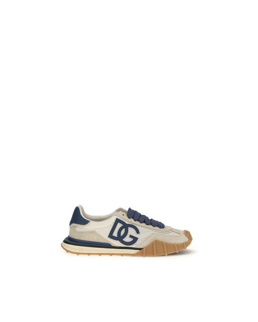 Dolce & Gabbana Blue Dg Athletic Sneakers for men