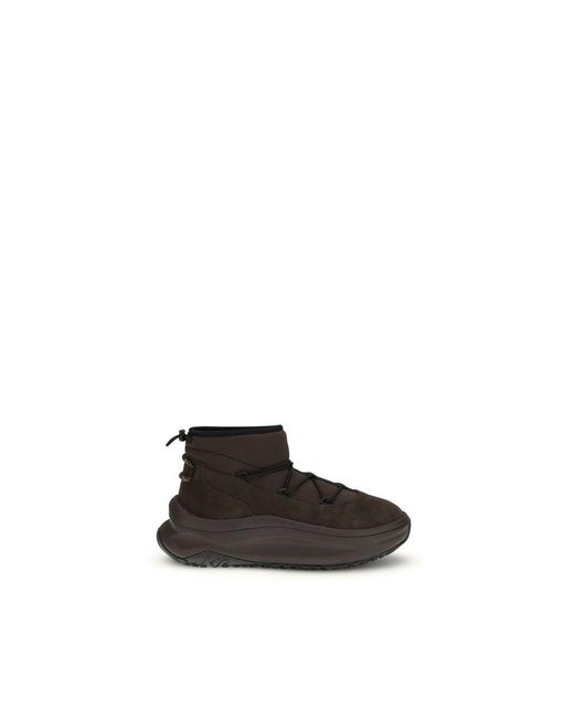 Moon Boot Black Brown Polyester Lace for men