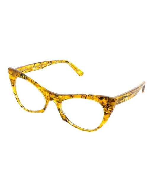 Andy Wolf Brown Bicolor Acetate Glasses (frames)
